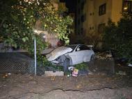 Lastiği patlayan otomobil, şarampole yuvarlandı; 1 ölü, 1 yaralı