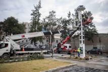 Bornova Abide-i Hürriyet Meydanı'nda hibrit enerji direği devrede