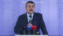 İstanbul- Bakan Tekin: 11 ilde yaklaşık 25 bin derslik eğitim-öğretime kazandırılmış olacak