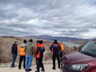 Elazığ'da kayıp kişi için 100 kilometrelik alan tarandı