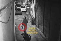 Hırsızlık şüphelisi kamerada