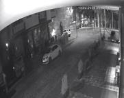 Kırşehir’de park halindeki otomobil yandı; o anlar kamerada