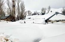 Van’da 76 yerleşim yerinin yolu kapandı; kırsal mahallede evler kara gömüldü