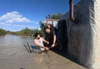 Muğla'da su basan barakada mahsur kalan 90 yaşındaki kadını AFAD kurtardı