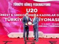 U20 Serbest Güreş Türkiye Şampiyonası sona erdi