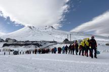 Erciyes'te 171 personelin katılımı ile çığ tatbikatı