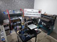 Ankara'da sahte plaka operasyonu: 1 gözaltı