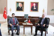 Sağlık Bakanı Memişoğlu, Suriyeli mevkidaşıyla görüştü