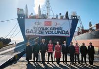 En büyük iyilik gemisi, Gazze’ye uğurlandı
