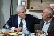 Müsavat Dervişoğlu, şehit Uzman Çavuş Dolapci'nin ailesiyle iftar yaptı