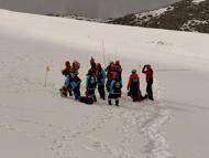 Niğde’de çığ tatbikatı