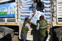 Bozdoğan'da üreticilere hibe yem desteği