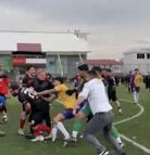 Amatör maçta kavga: 1 yaralı