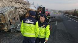 Şanlıurfa’da aynı istikamette giden iki TIR çarpıştı: 1 ölü