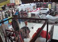 Mersin'de  2 grup arasında bıçaklı kavga kamerada