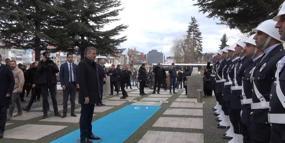 İçişleri Bakanı Çiftçi, geçmişte görev yaptığı Çorum Valiliği'ni ziyaret etti