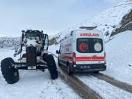 Malatya'da kar yağışı; taşımalı eğitime ara verildi (2)