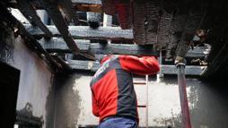 Çorum'da çıkan yangın korkuttu