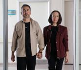 Eşinin 14 Şubat'ta bağışladığı böbrekle yeni hayatına başladı