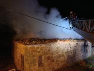 Edirne’de tek katlı evde çıkan yangın söndürüldü