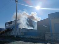 İzmir'de geri dönüşüm fabrikasında yangın