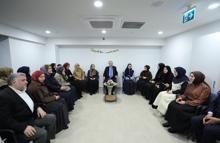 İstanbul - Cumhurbaşkanı Erdoğan, kız öğrenci yurdunu ziyaret etti