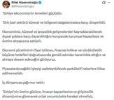 Hisarcıklıoğlu: Türkiye ekonomisinin temelleri güçlüdür