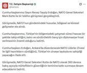 Cumhurbaşkanı Erdoğan, NATO Genel Sekreteri Rutte ile görüştü