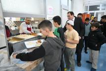 Kaymakam Türker öğrencilerle iftar yaptı