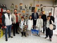 İlkokul öğrencileri ramazan davulcusu geleneğini canlandırdı