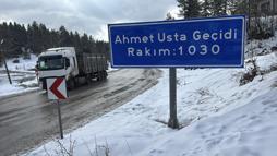 Karabük'ün yüksek kesimlerine kar yağdı