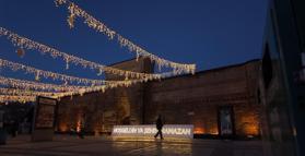 Büyükşehir Belediyesi'nden Hunat'ta 'ramazan ışıltısı'