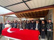 Çorum’da Kıbrıs gazisi son yolculuğuna uğurlandı