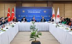 Bakan Gürlek, medya temsilcileri ile iftarda bir araya geldi