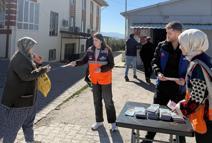 Gaziantep'te depremzedeler bilgilendirildi