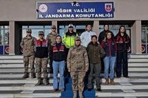 Iğdır’da kadın jandarmalardan 8 Mart’a özel video