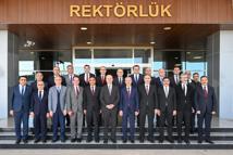 YÖK Başkanı Özvar Hatay’da bölge üniversite rektörleri toplantısına katıldı
