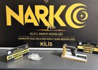 Kilis’te uyuşturucu operasyonuna 3 tutuklama