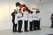 Aşçı adayları beyaz önlüklerini giyerek yemin etti