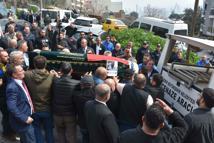 Öldürülen taksici Örer, son yolculuğuna uğurlandı