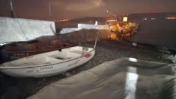 Bursa'da tekne battı: Baba ve oğlu kurutulu