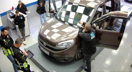 Satış sonrası ekspertize götürülen hafif ticari aracın alt kısmı ‘zulaya’ dönüştürülmüş