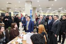 Vali Gökmen Çiçek, ERÜ öğrencileri ile iftar yaptı