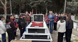 Sevgi Evlerindeki çocuklardan şehitlik ziyareti