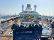 Lösemiyi yenip, gemiyle Çin ve Güney Kore'yi gezdiler