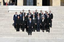 Çanakkale Savaşları Gelibolu Tarihi Alan Başkanlığı heyetinden anıtkabir ziyareti