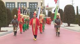 Cumhurbaşkanlığı Külliyesi'nde 'ramazan' korteji