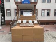 Kırşehir’de 4 milyon TL'lik kaçak makaron ele geçirildi