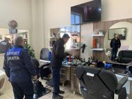 Edremit’te berberler denetleniyor