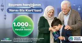 Hayat Finans'tan bayrama özel 'Biz Kart' kampanyası